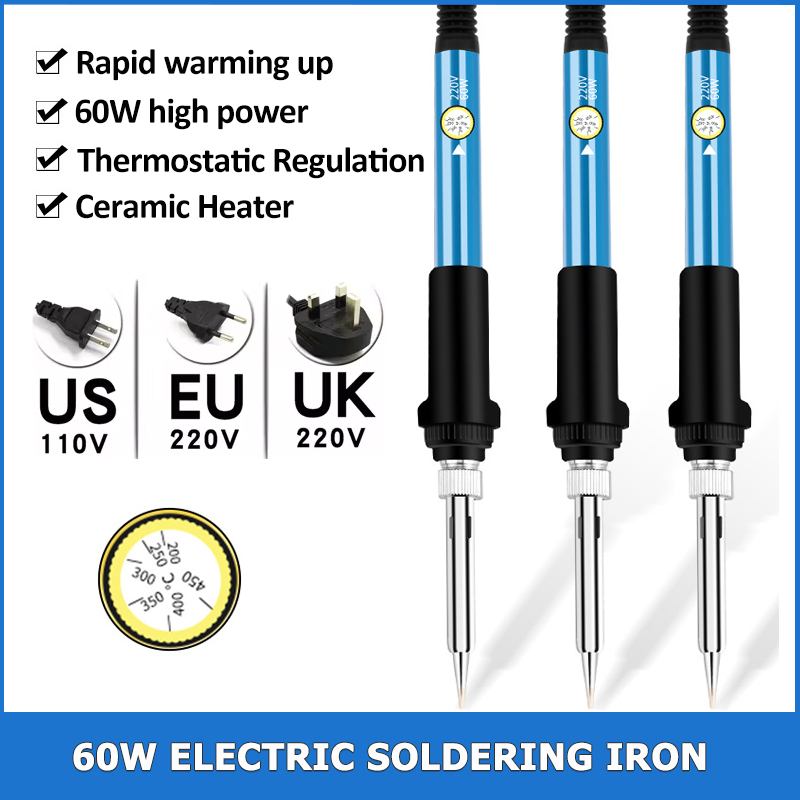 Electronics Repair Uk - Saldatore elettrico da 60W EU/US/UK Plug
