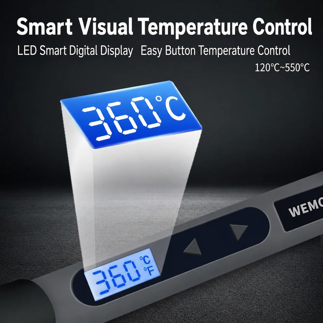 Saldatore Digitale LCD 90W con - Electronics Repair Uk recensione e prezzo