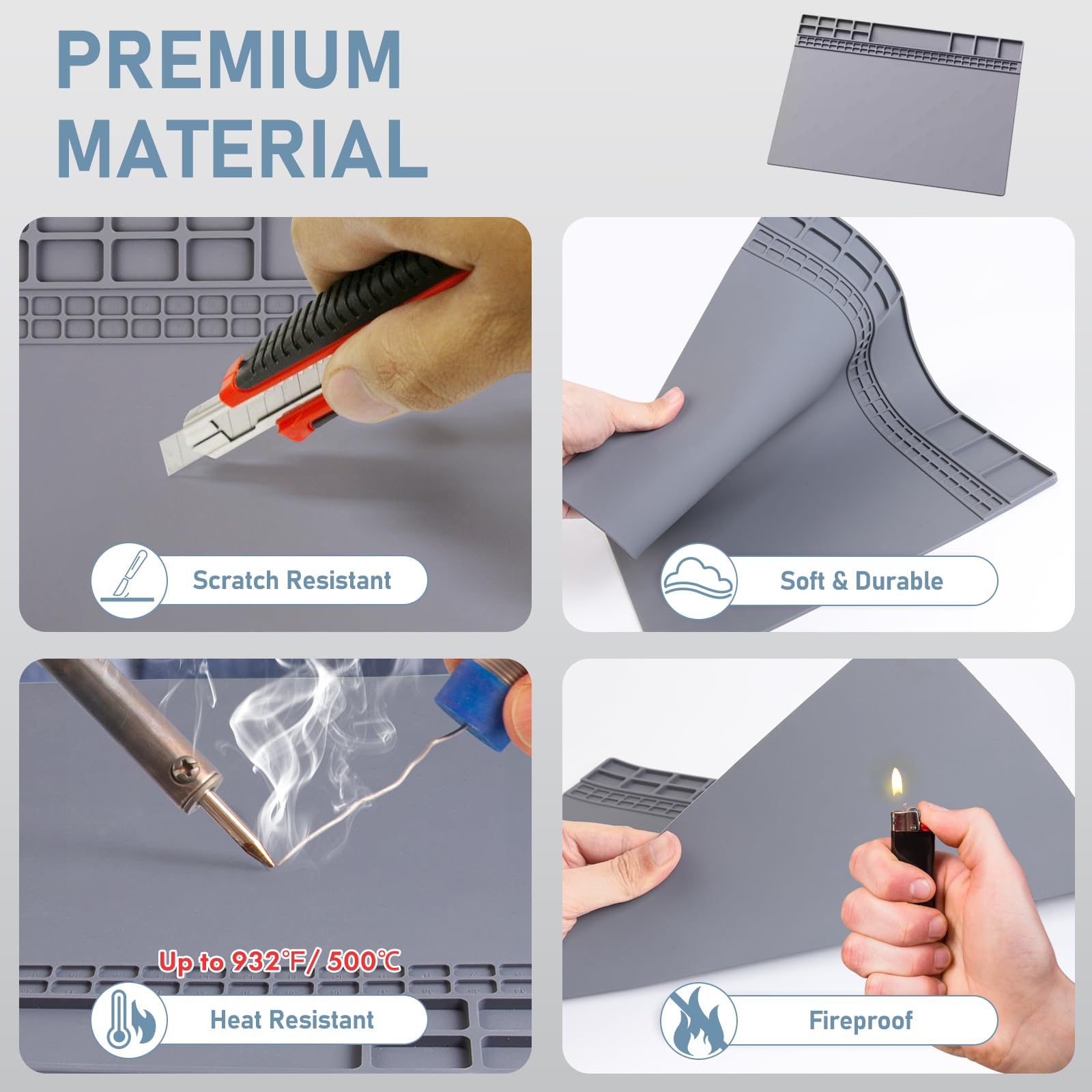 Tampone di saldatura magnetico - Electronics Repair Mat recensione e prezzo