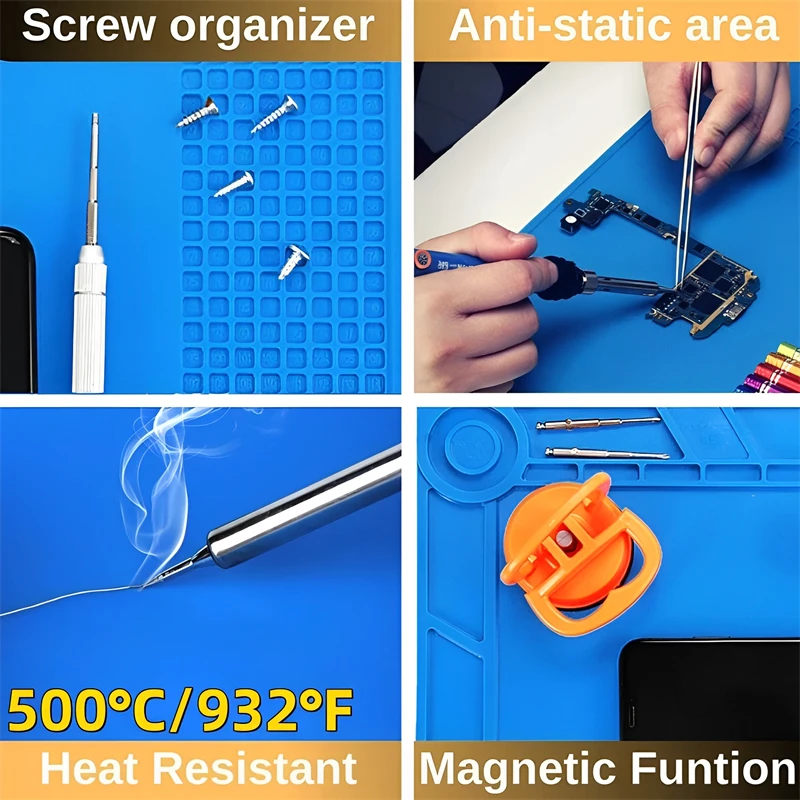 Tappetino per saldatura in sil - Electronics Repair Mat recensione e prezzo